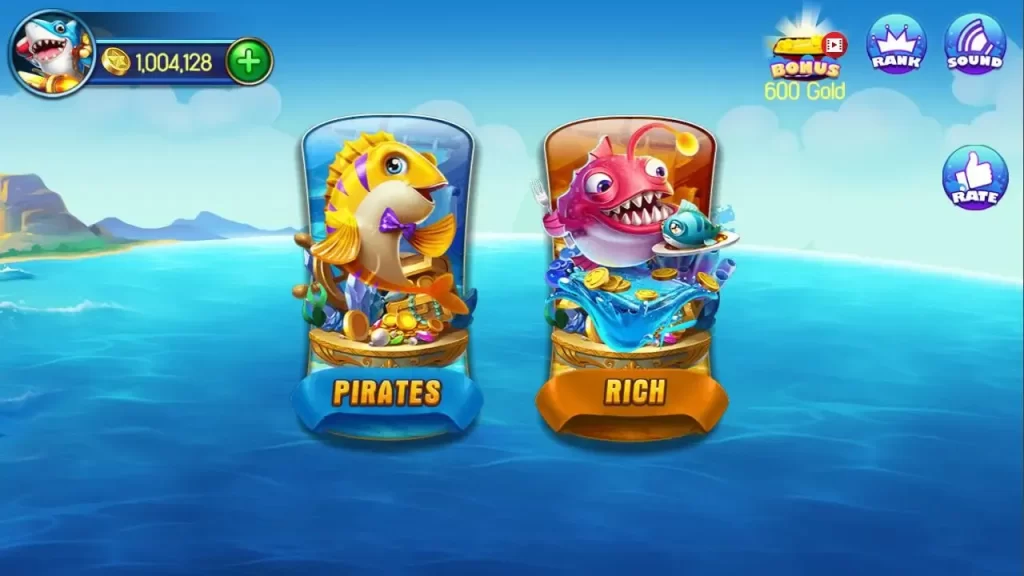 Fantastic options that come with the Pirate Fish Firing sport